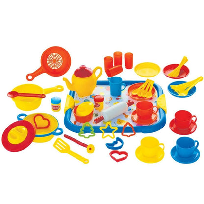 Dinner Service (Blue - 52 Piece Set)