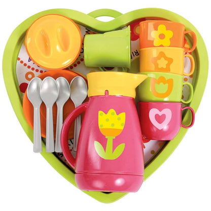 Heart Coffee Service (Pink)
