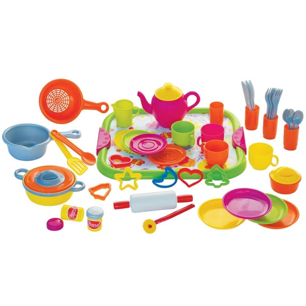 Dinner Service (Pink - 52 Piece Set)