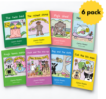 UFLI Express Decodable Readers Set 3 Supplemental Set - 6 Pack (48 Books)