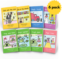 UFLI Express Decodable Readers Set 2 Supplemental Set - 6 Pack (48 Titles)