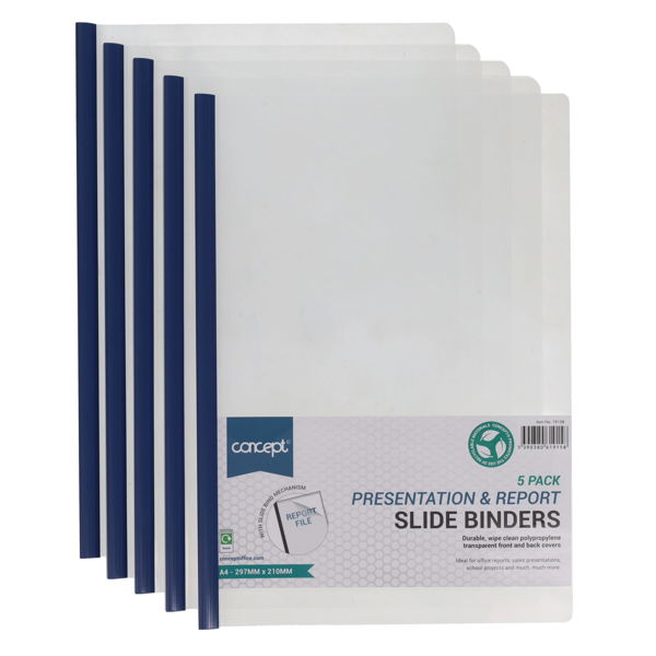 Premier A4 Display Document Folders - Value Pack of 5