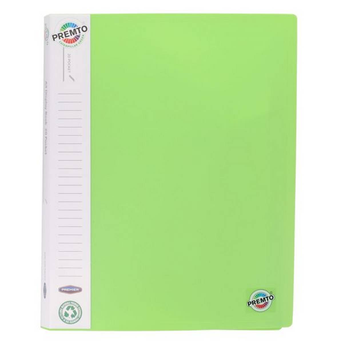 A4 Pocket Display Book 20 Pockets Pack Of 3