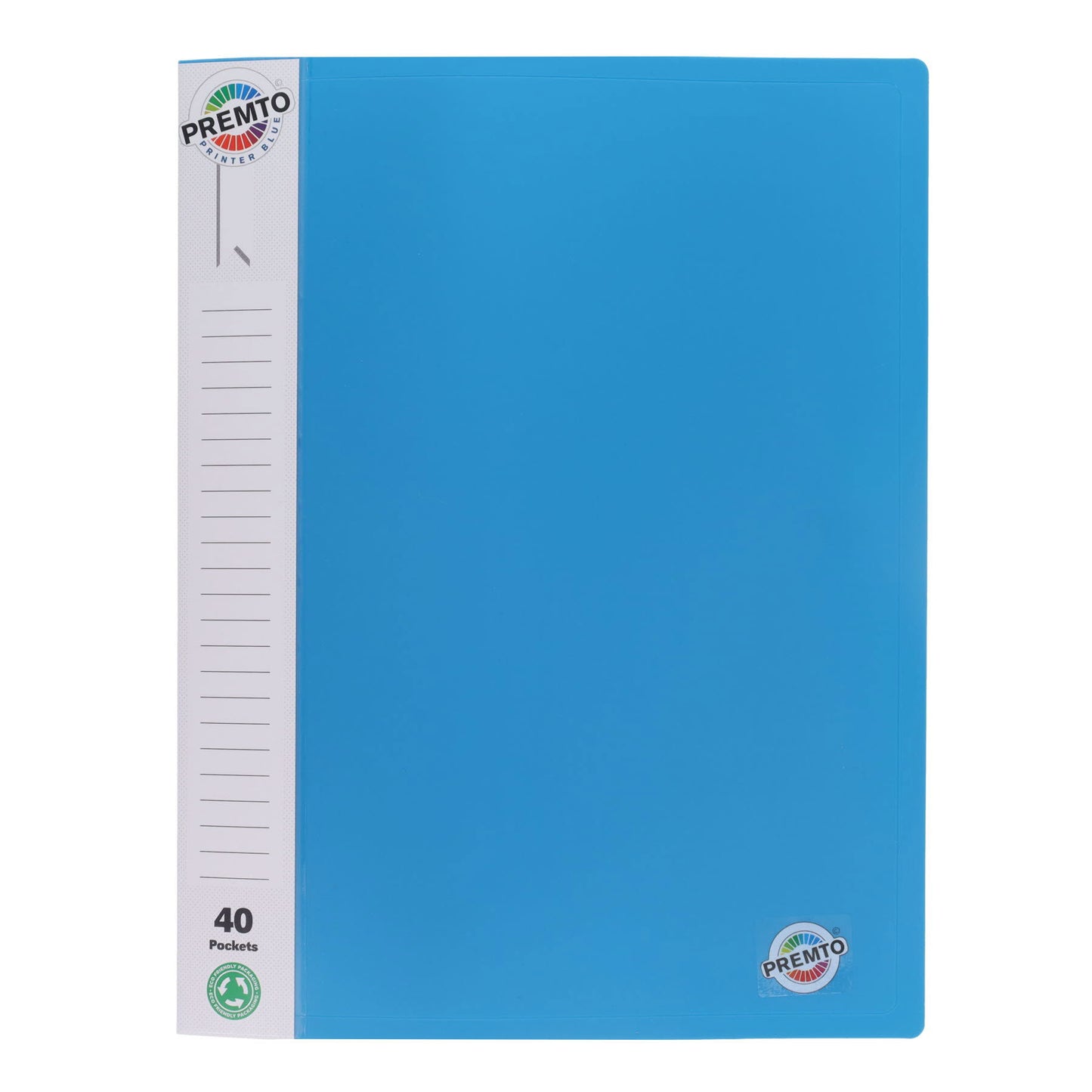 Premto A4 40 Pocket Display Book Pack of 3