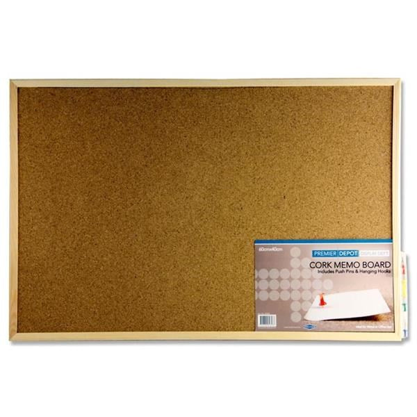 **Concept Depot Cork Notice Board 60X40cm