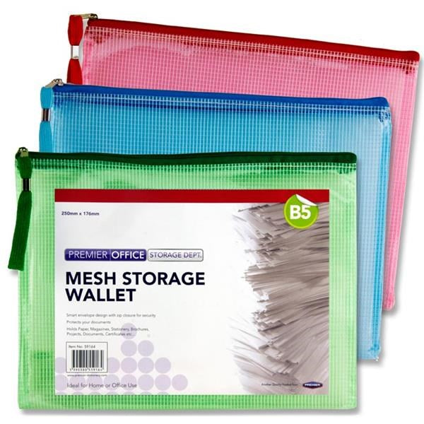 Concept B5 Mesh Storage Wallet