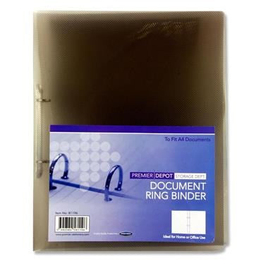 ** **Premier Depot A4 Document Ringbinder