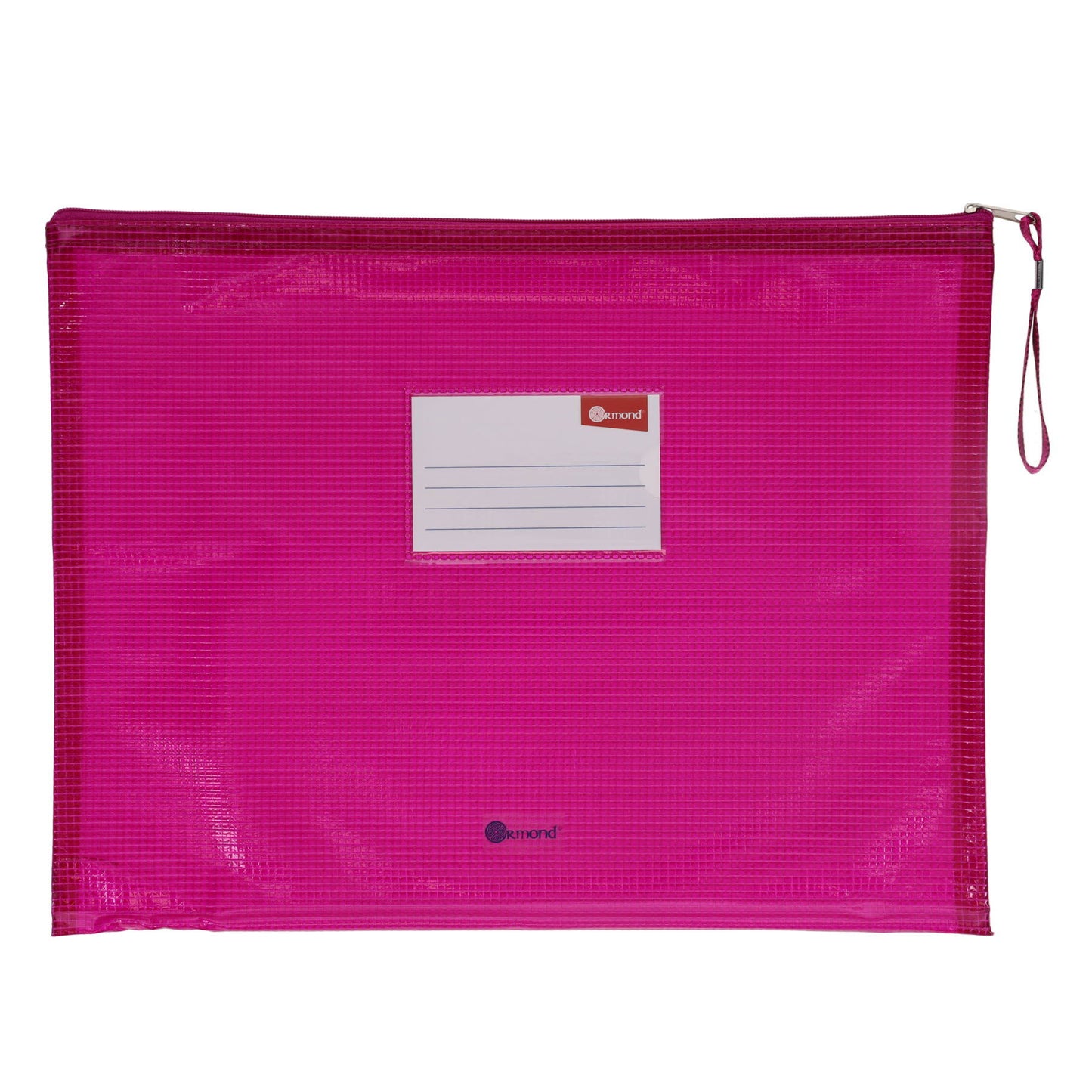 Premier Office Pack of 5 A4 Mesh Storage Wallets