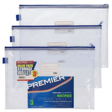 Concept Pack Of 3 B4 Mesh Storage Wallets