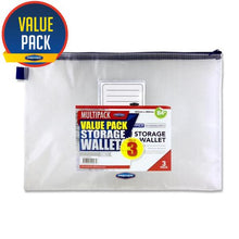 Concept Pack of 3 B4 Mesh Storage Wallets
