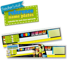 **Clever Kidz Desk Name Plates Pack Of 30 - Middle To Upper Primary