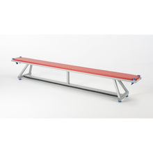 Padded Balance Bench - Red - 2.4m