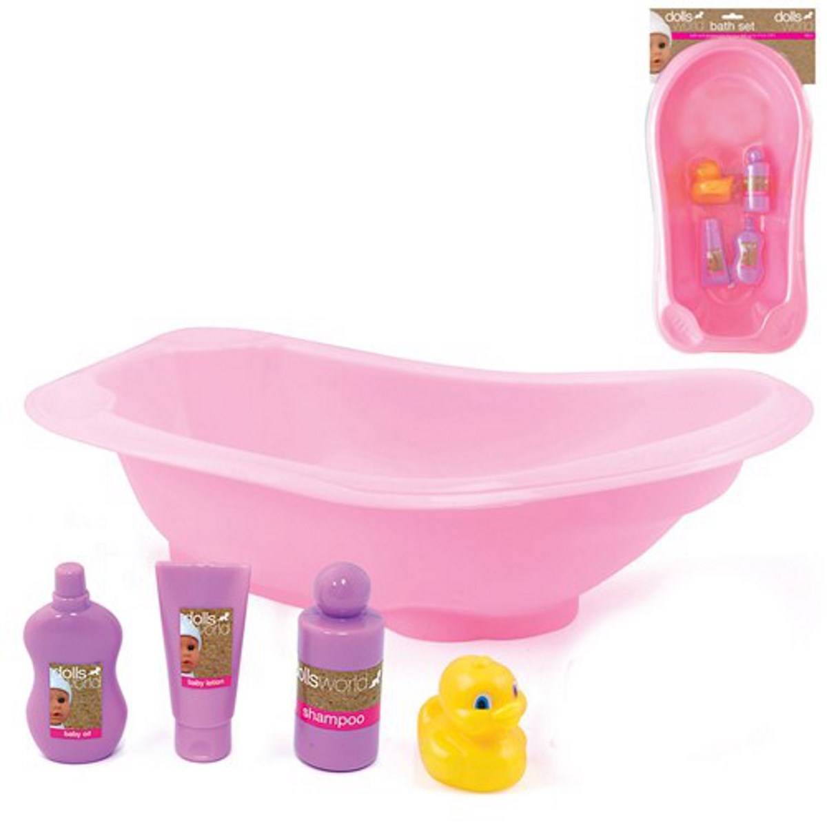 Dolls Bath And Changing Set