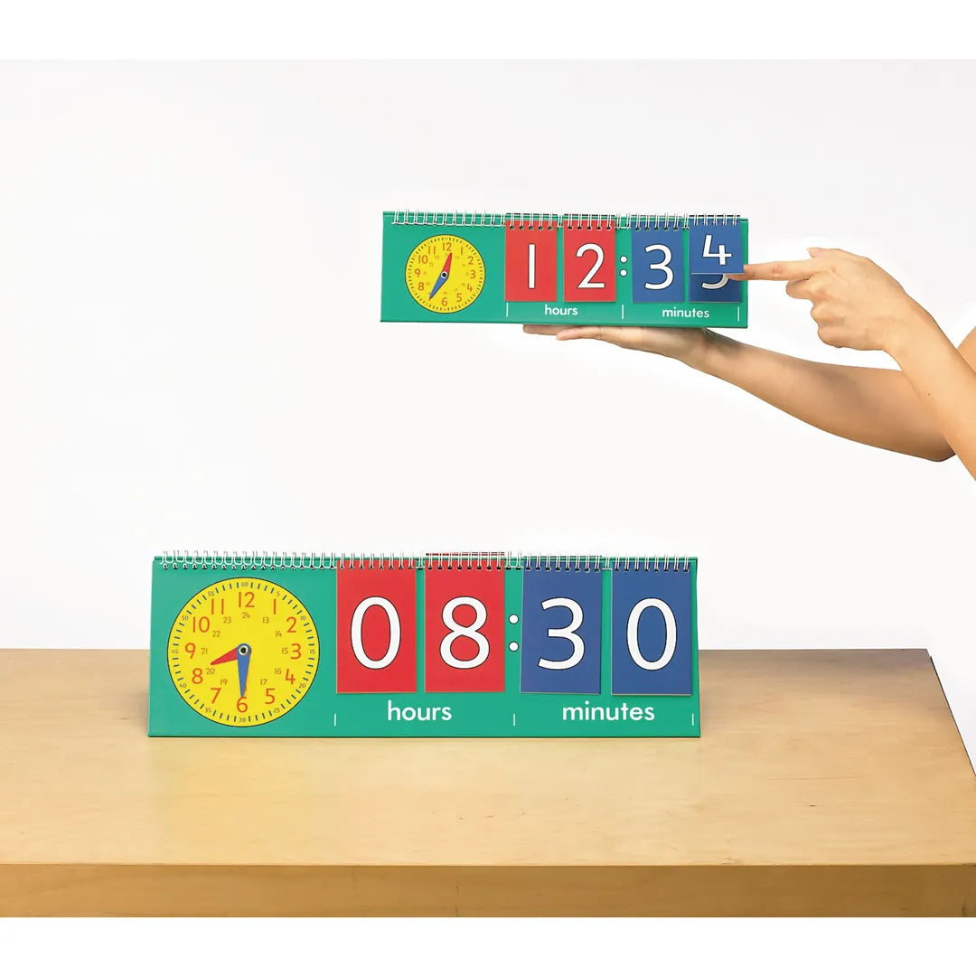 Edx Tell Time Flip Chart - Pupil - Pack of 10