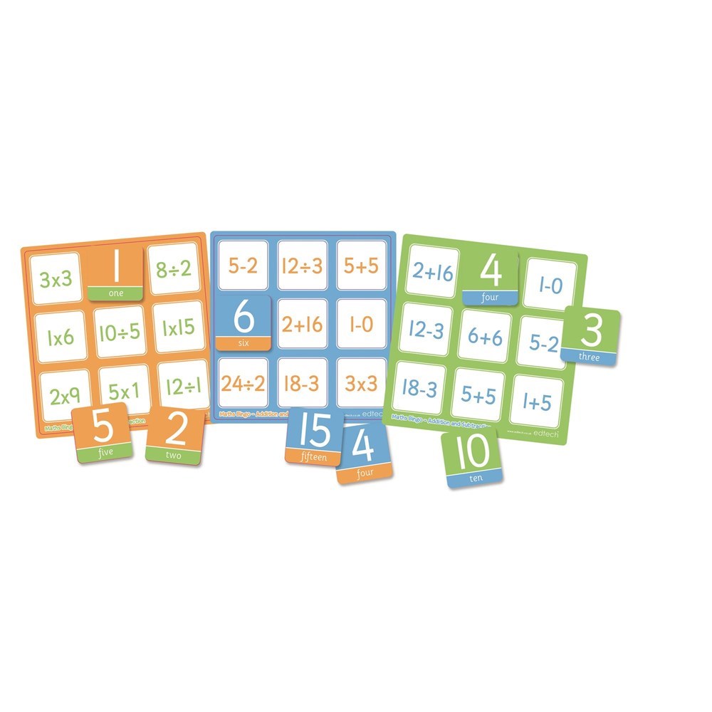 **Maths Operations Bingo Set