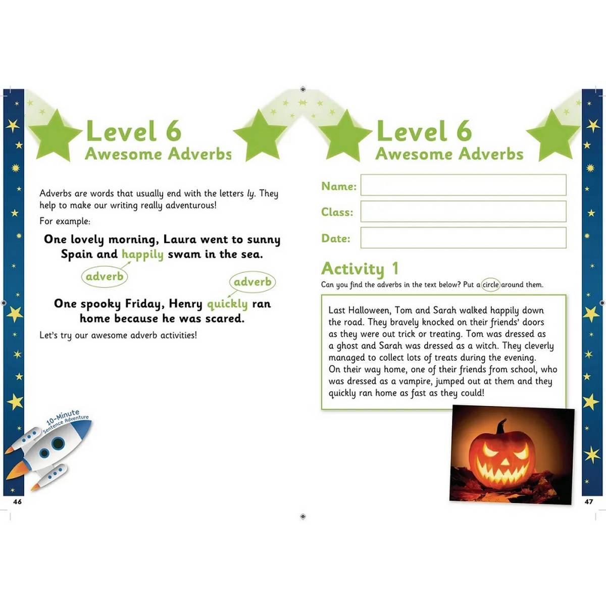 10 Minute Sentence Adventure Writing Intervention Programme