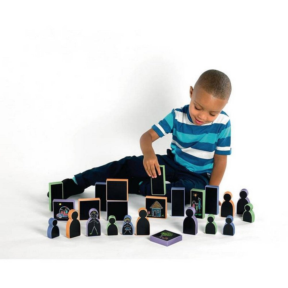 Chalkboard Blocks 12 Pack