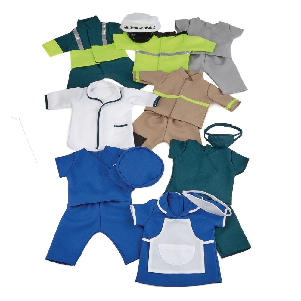People Who Help Us Dolls Clothes Pack of 8