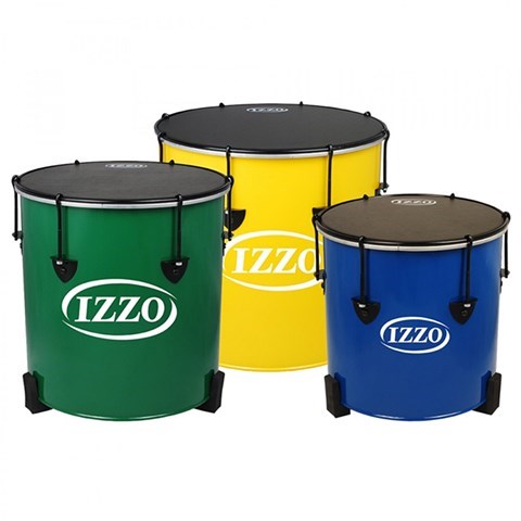 Izzo Nesting Surdo Samba Drum Set - Pack Of 3