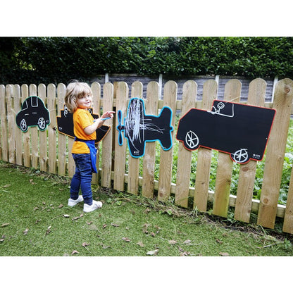 Transport Chalkboards Pack of 4