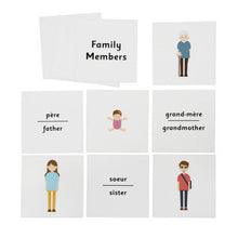 French Dice Cards - Family