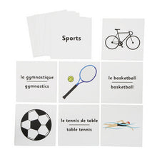 French Dice Cards - Sports