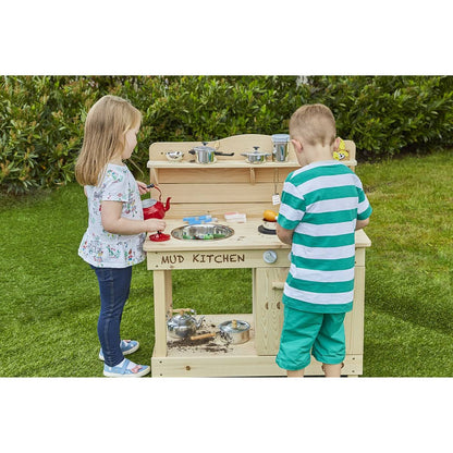 Outdoor Wooden Mud Kitchen