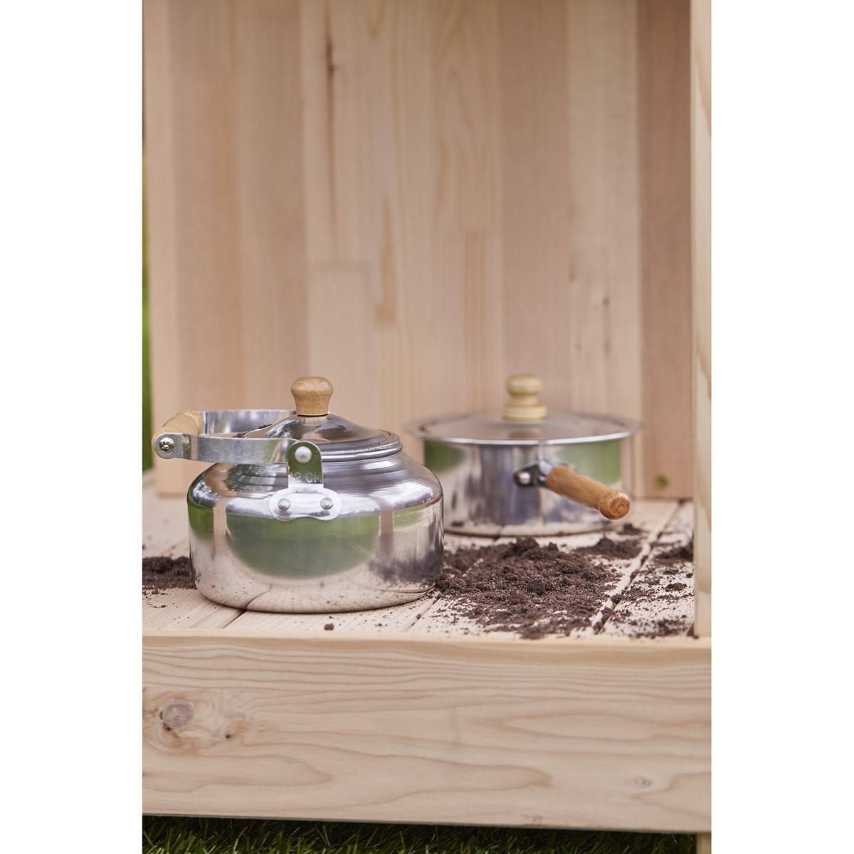 Outdoor Wooden Mud Kitchen