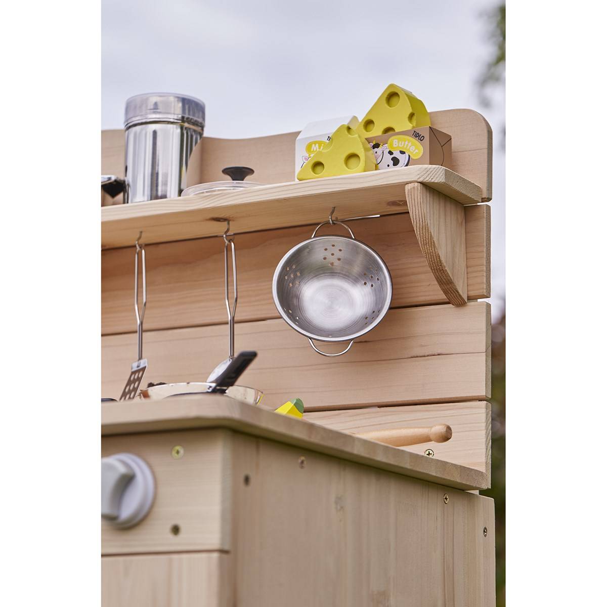 Outdoor Wooden Mud Kitchen