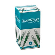 Classmates Ballpoint Pen Green - Pack Of 50