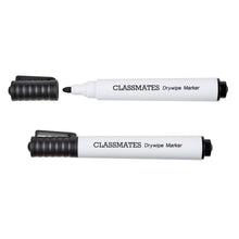 Classmates Whiteboard Marker Black, Bullet Tip