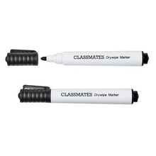 Classmates Whiteboard Markers (Black) Bullet Tip Pack Of 10