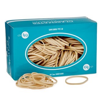**Classmates Rubber Bands - 89x3mm - Pack of 454g