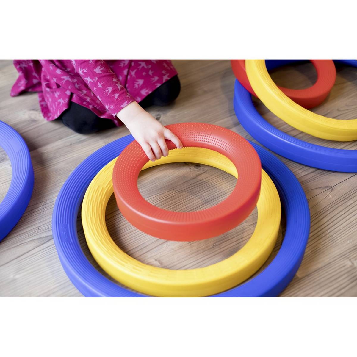 Giant Sensory Rolling Rings - Set of 96
