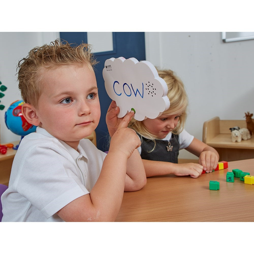 Recordable A5 Speech Cloud