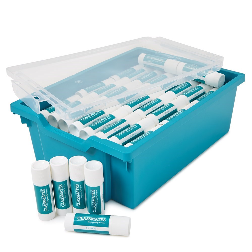 Classmates Glue Sticks With Tray 40G Pack Of 200