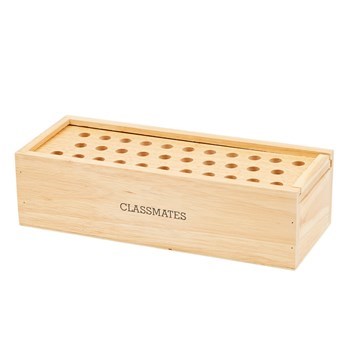 Classmates Wooden Scissor Rack Box