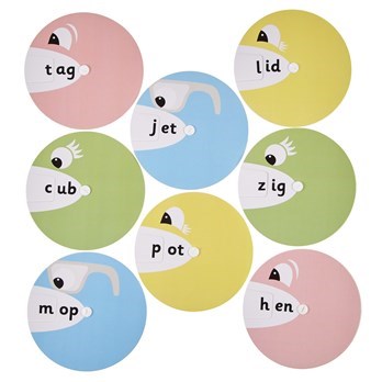 Phonics Spinners - Word Families