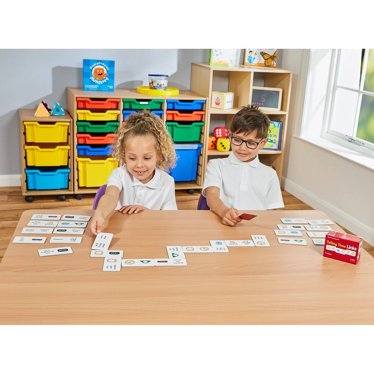 Telling Time Domino Links