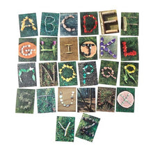 Natural Alphabet Cards Uppercase