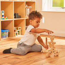 Small Wooden Stacker - Star