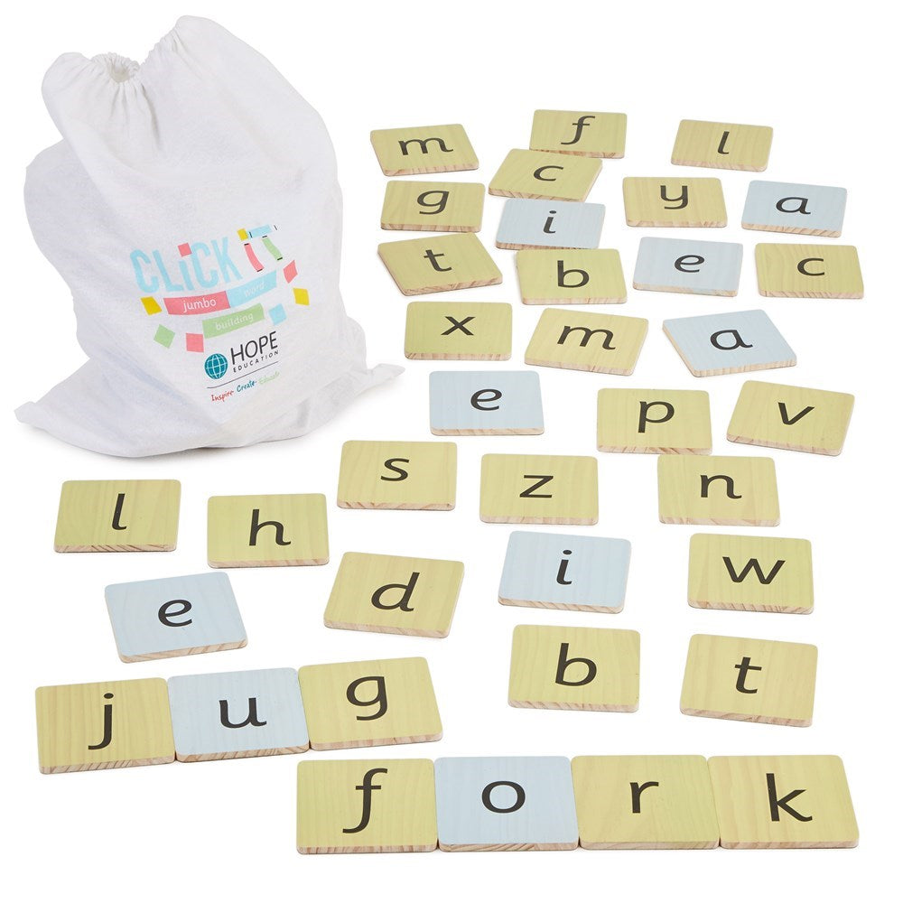 Click It Jumbo Word Building Set
