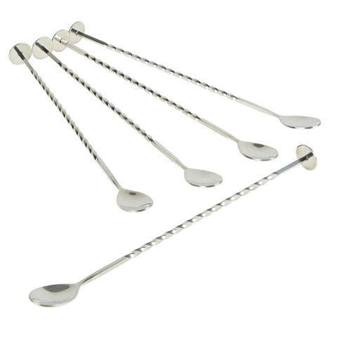 Metal Twisty Spoons Pk 5 Pack of five