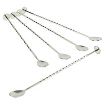 Metal Twisty Spoons Pk 5 Pack of five
