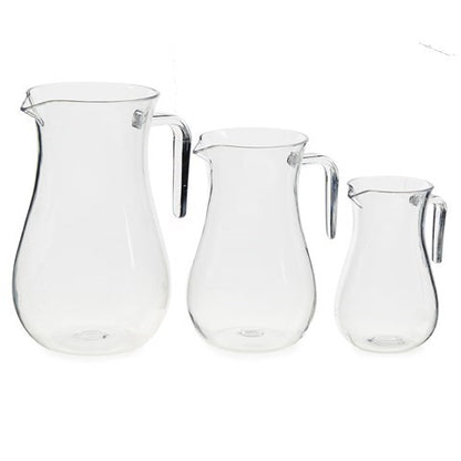 Transparent Jugs Pk 3