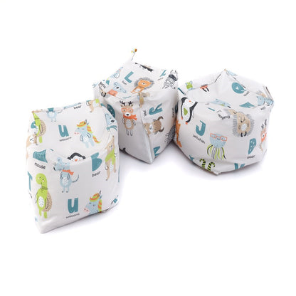 **Alphabet Furnishings Wipe Clean 3 Cube Seats -Pack Of 3