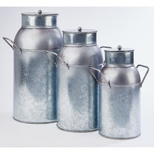 Metal Churns 3pk