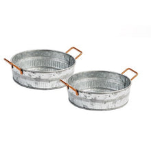 Metal Round Pan Pack 2