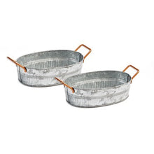 Metal Oval Pan Pack 2