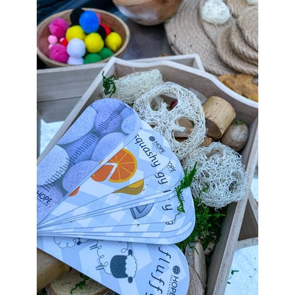 Word Gap Vocabulary Fans - Describing Natural Materials from Hope Education